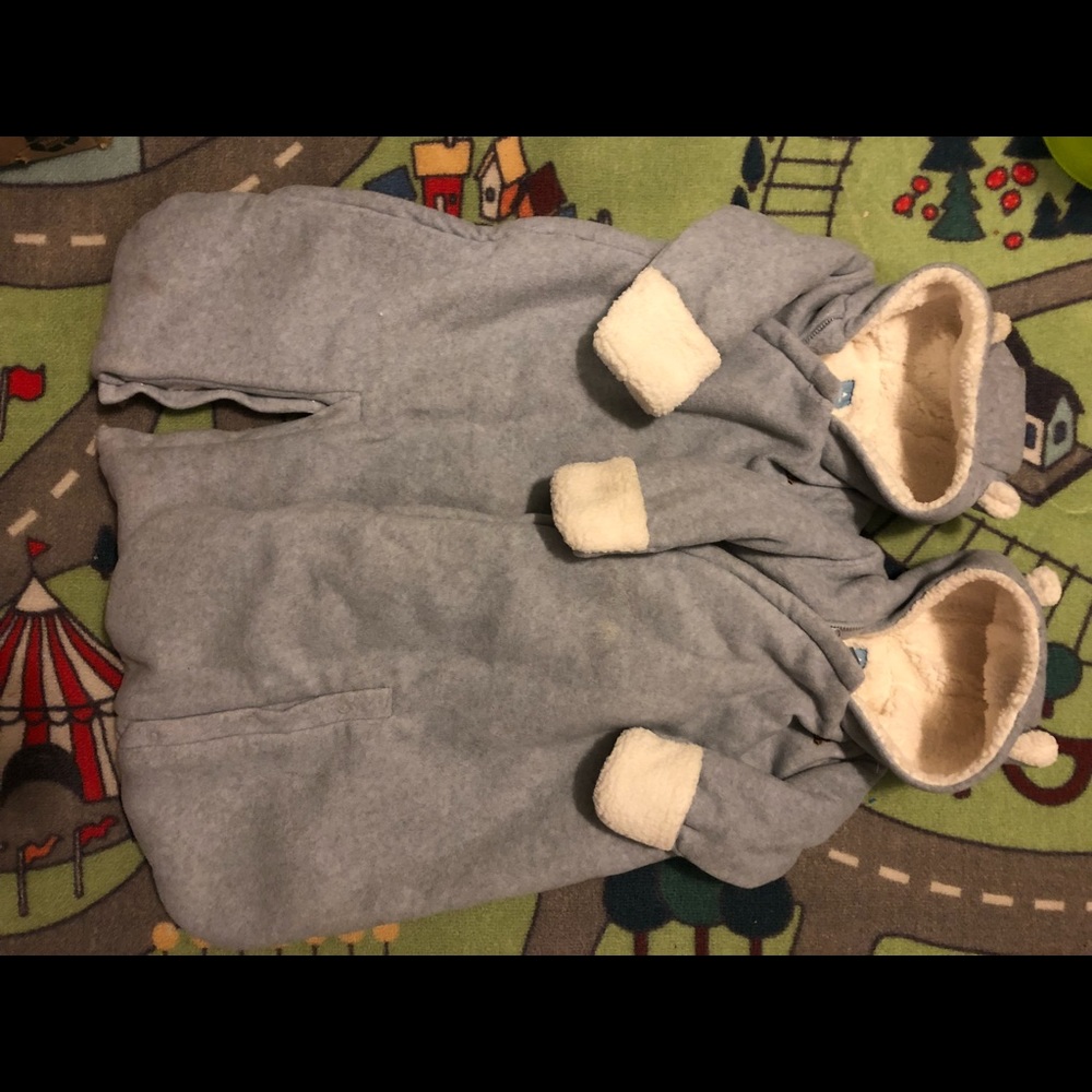 Twin baby outerwear. Babygap